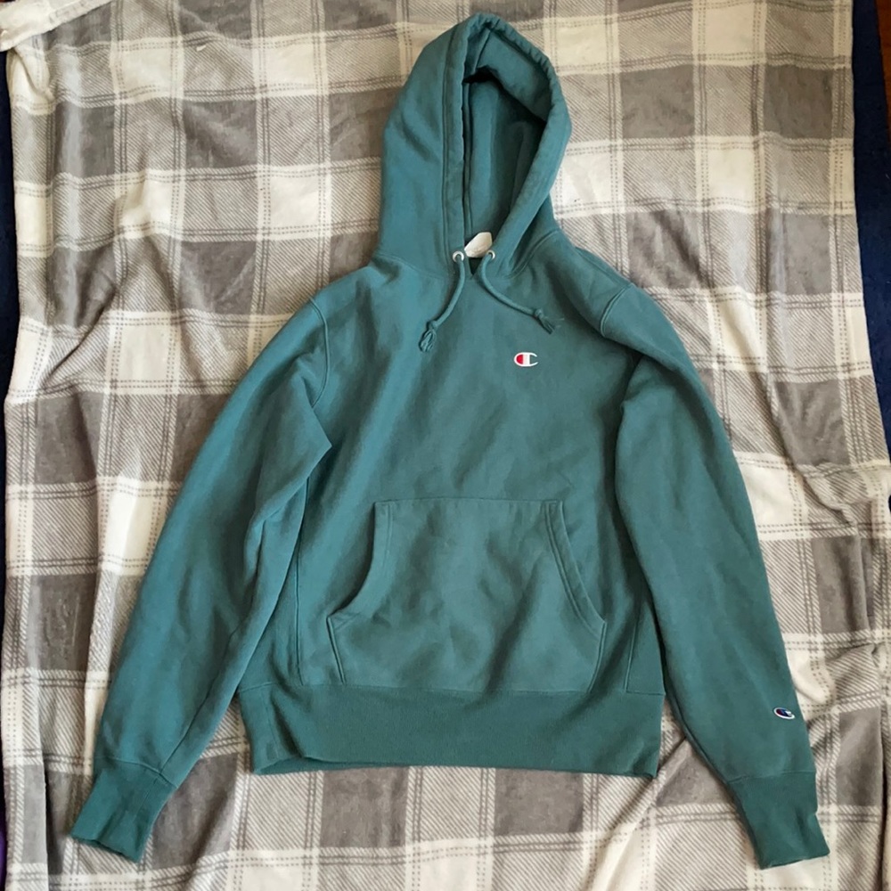 Champion Hoodie Turquoise